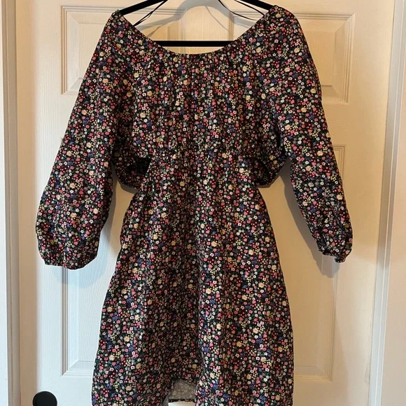 2X Floral Dress - Picture 2 of 2